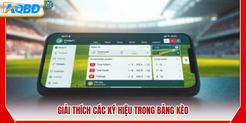 Hướng dẫn hiểu các ký hiệu trong bảng kèo