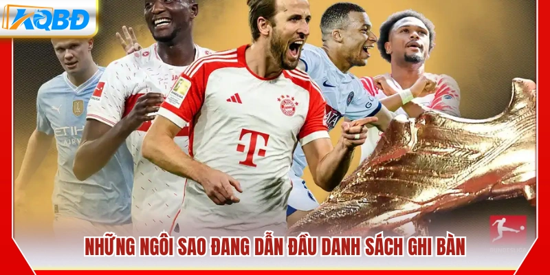 Các cầu thủ dẫn đầu cuộc đua giày vàng 2026